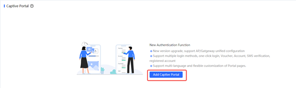 הוספת פורטל כניסה כפוי