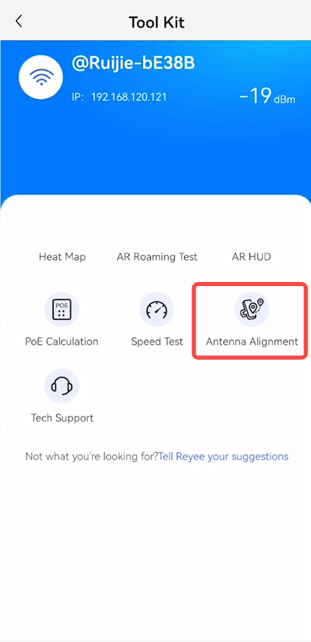 דף Antenna Alignment