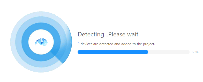 מסך תהליך האיתור