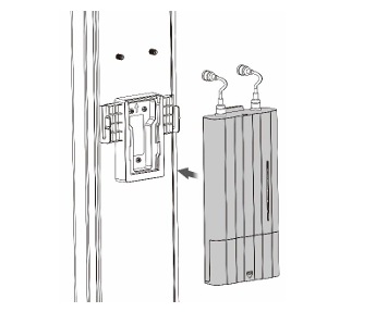 הלבשת היחידה על האנטנה