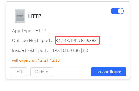 אפשרויות פתיחה וקונפיגורציה