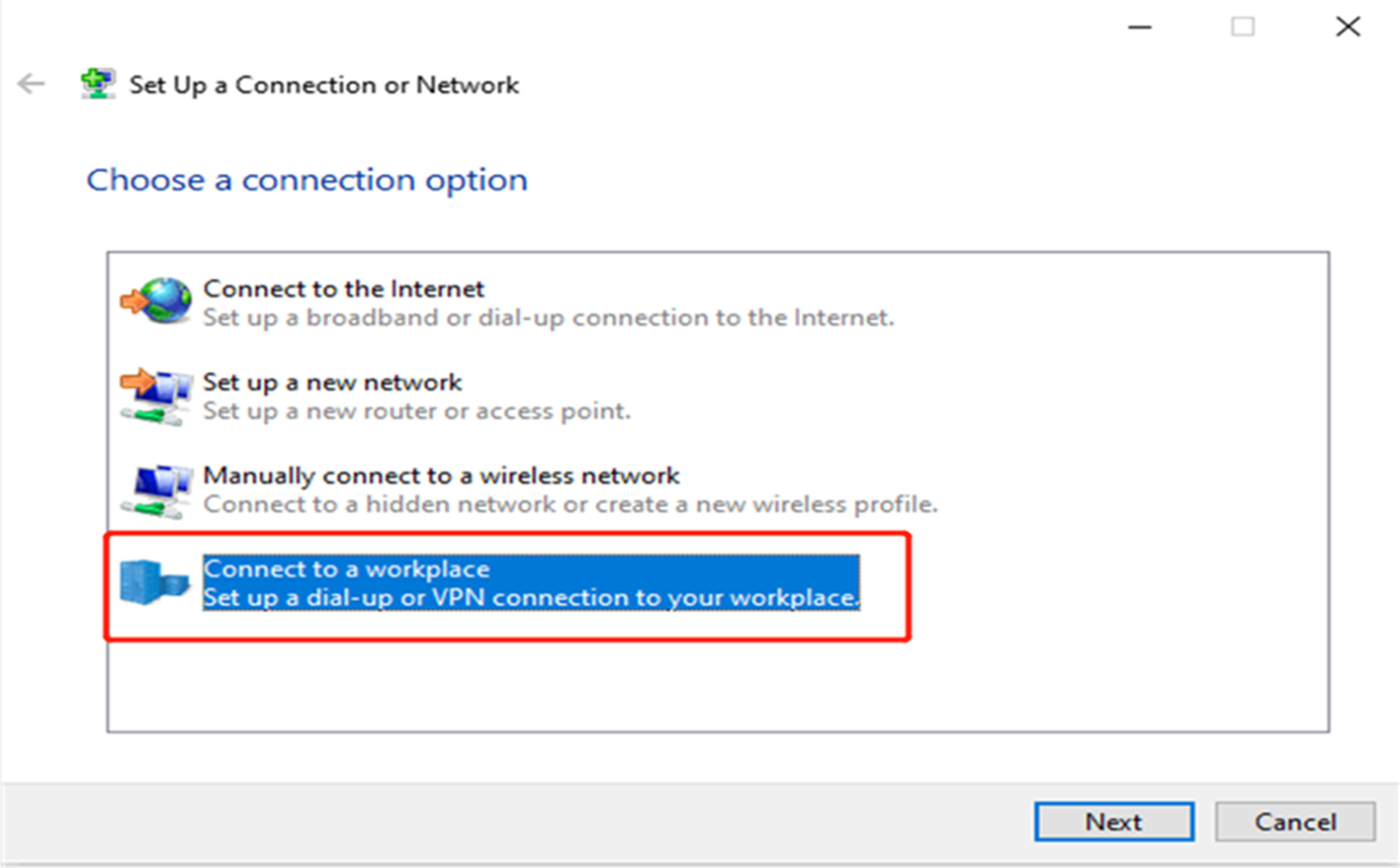 הזנת כתובת ה-IP של השרת